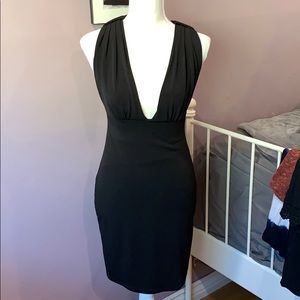 Black formal dress